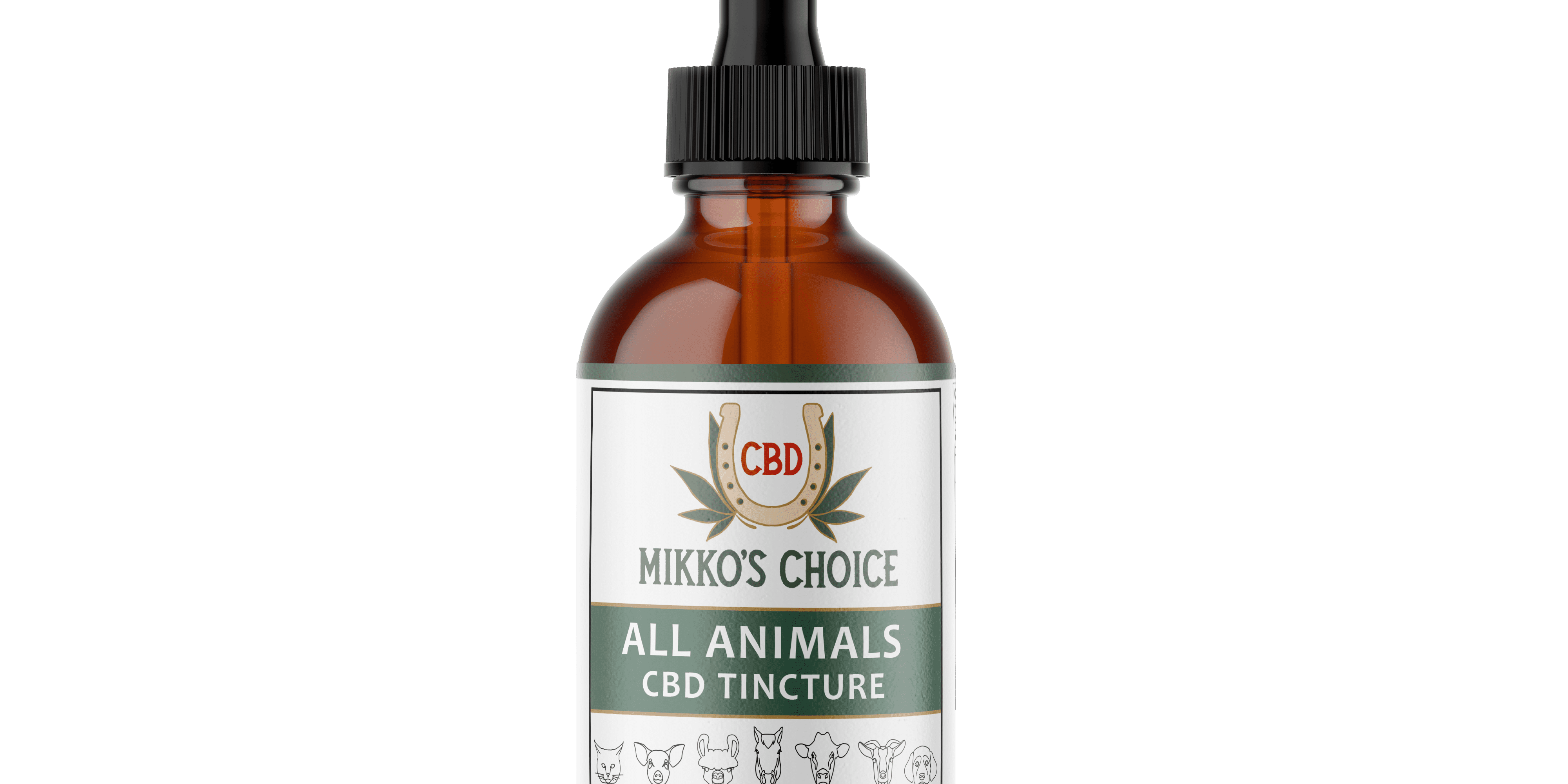 5000 Tincture Front All Animals CBD Tincture 5000 MG