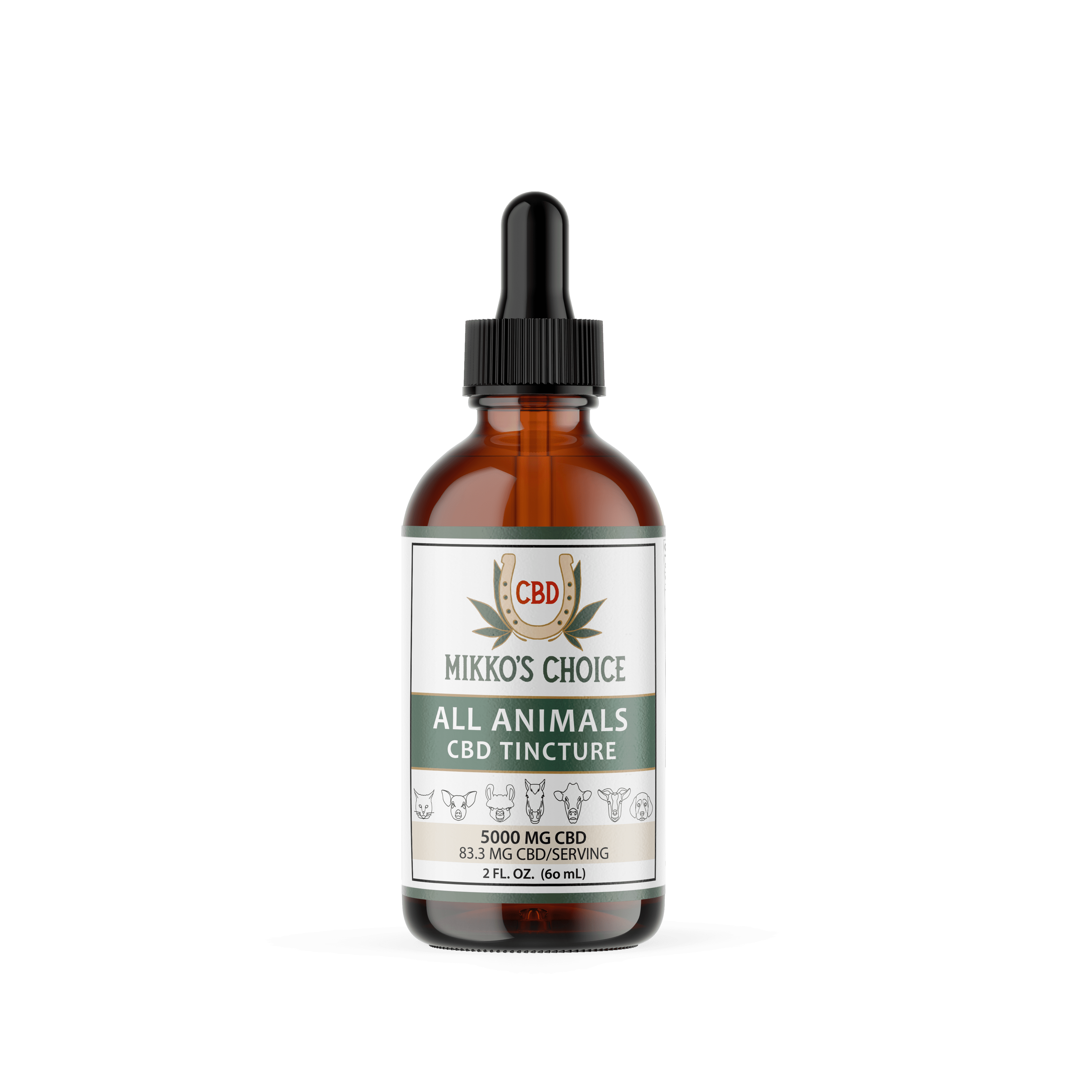 All Animals CBD Tincture 5000 MG