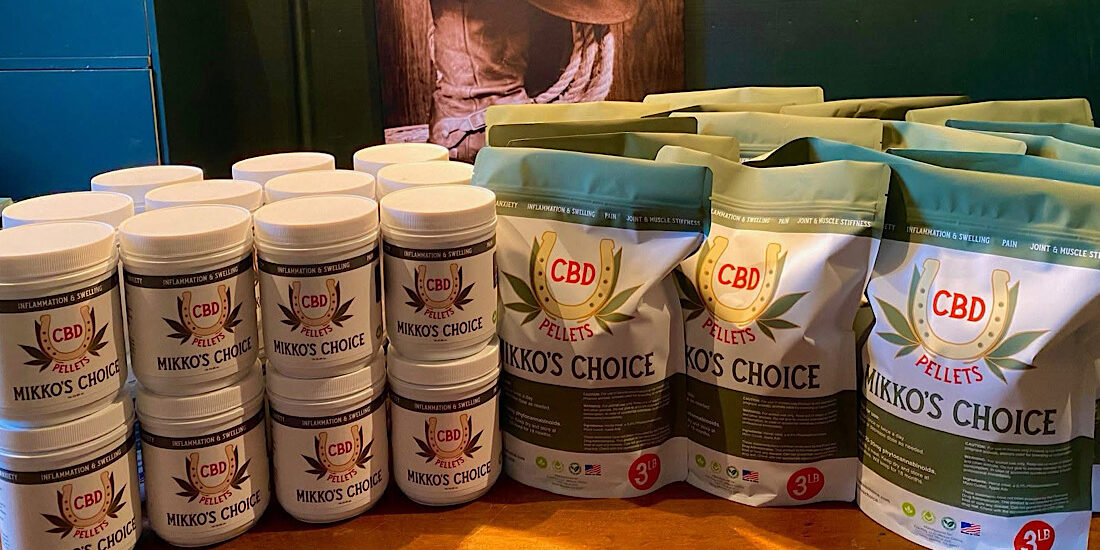Consistency with bulk CBD from Mikko's Choice, a great choice for busy barns and barn handlers.