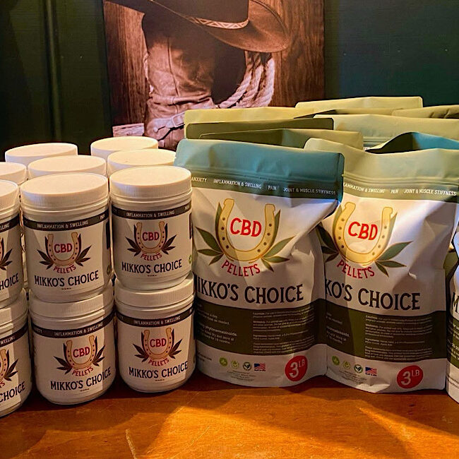 Consistency with bulk CBD from Mikko's Choice, a great choice for busy barns and barn handlers.